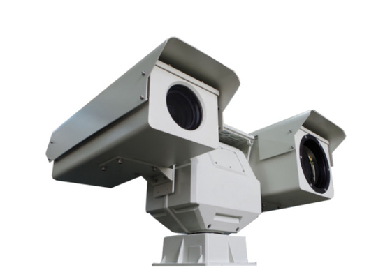 IP66 διπλή θερμική κάμερα προστασίας, κάμερα ασφαλείας οχημάτων PTZ