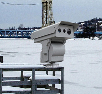 Παν βιντεοκάμερα θερμικής λήψης εικόνων συστημάτων παρακολούθησης κλίσης 360 θερμικά