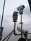 κάμερα CCTV θερμικής λήψης εικόνων 10km PTZ, κάμερα παρακολούθησης ασφάλειας διείσδυσης ομίχλης