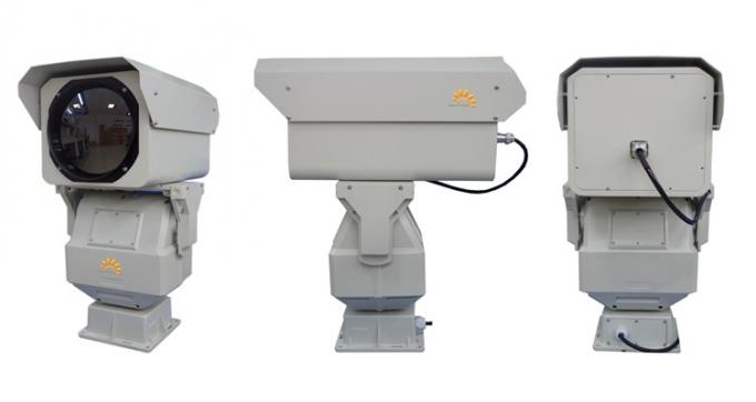 Θερμικά κάμερα ασφαλείας μακροχρόνιας σειράς PTZ με τον οπτικό φακό ζουμ
