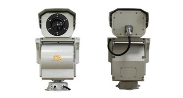 Υπέρυθρη κάμερα θερμικής λήψης εικόνων καμερών 640*512 θερμικής λήψης εικόνων ασφάλειας PTZ σιδηροδρόμων