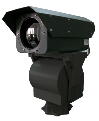 Μεγάλης απόστασης PTZ κάμερα θερμικής λήψης εικόνων IR με 640 * 512 τον ανιχνευτή IP66