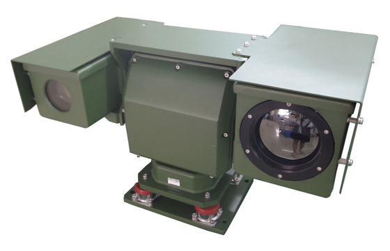 Κάμερα θερμικής λήψης εικόνων διπλός-αισθητήρων PTZ, στρατιωτική να τοποθετήσει οχημάτων βαθμού κάμερα