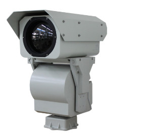 υπέρυθρη PTZ 15km κάμερα θερμικής λήψης εικόνων νυχτερινής όρασης/μεγάλης απόστασης θερμική κάμερα