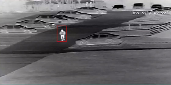 Διπλή θερμική κάμερα οχήματος IP66