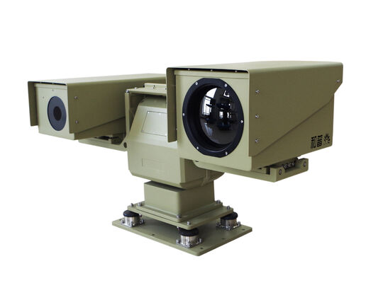 Long Distance Dual Sensor PTZ Thermal Camera surveillance security monitoring