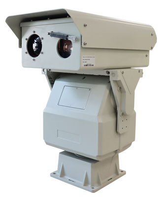 IP66 Rated Long Range Infrared Camera Surveillance Onvif Support Dual Sensor Thermal Camera
