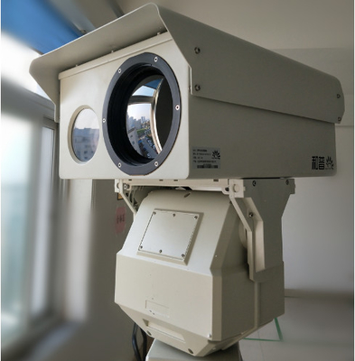 Στρατιωτική υπέρυθρη κάμερα καμερών HD PTZ βαθμού διπλή θερμική αδιάβροχη για την ασφάλεια συνόρων