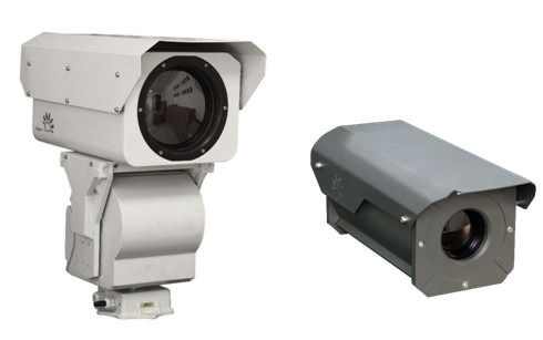 Υπέρυθρη κάμερα 6KM, κάμερα θερμικής λήψης εικόνων PTZ αισθητήρων μακροχρόνιας σειράς UFPA